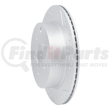 Dynamic Friction Company 830-67089R Geoperformance Rotor - Drilled and Slotted