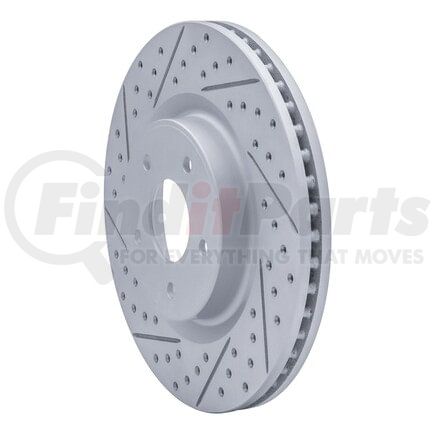 Dynamic Friction Company 830-67105L Geoperformance Rotor - Drilled and Slotted