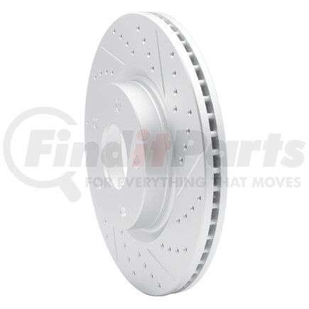 Dynamic Friction Company 830-68007R Geoperformance Rotor - Drilled and Slotted