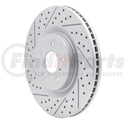 Dynamic Friction Company 830-68012L Geoperformance Rotor - Drilled and Slotted