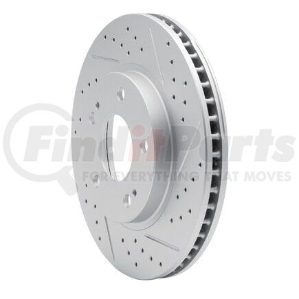 Dynamic Friction Company 830-72034R Geoperformance Rotor - Drilled and Slotted