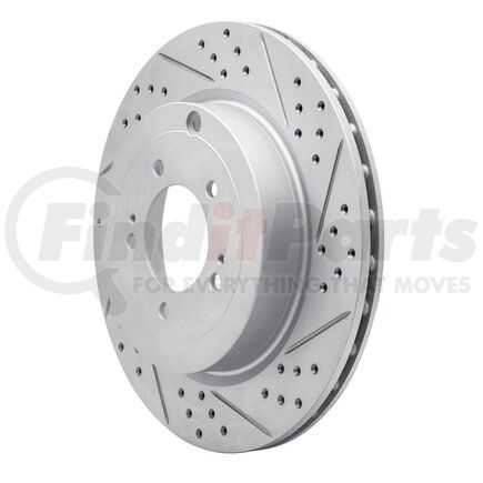 Dynamic Friction Company 830-72042R Geoperformance Rotor - Drilled and Slotted