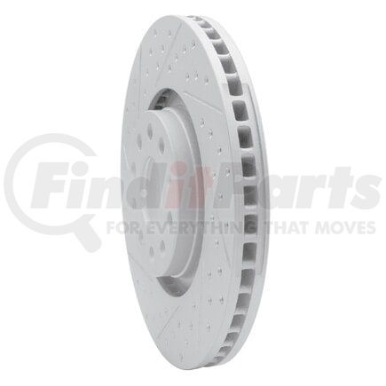 Dynamic Friction Company 830-73036L Geoperformance Rotor - Drilled and Slotted