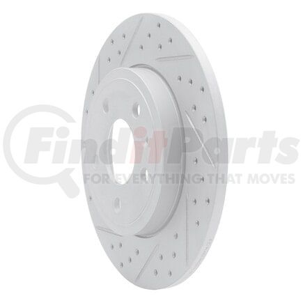 Dynamic Friction Company 830-73037L Geoperformance Rotor - Drilled and Slotted