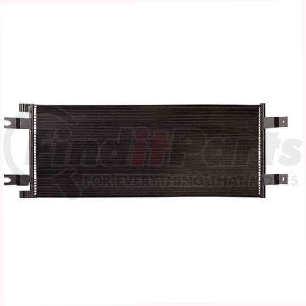 Reach Cooling 32-0953 A/C Condenser - 1-Row, Parallel Flow, Block Fitting, for Peterbilt/Kenworth