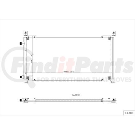 Reach Cooling 32-2005 A/C Condenser