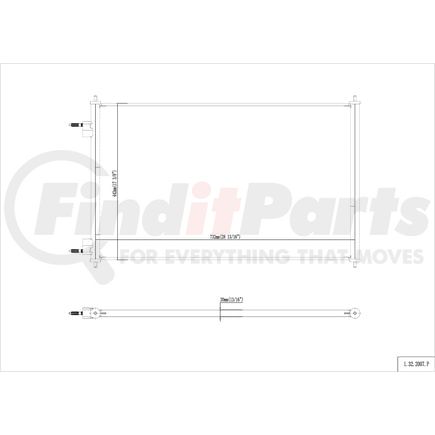 Reach Cooling 32-2007 A/C Condenser