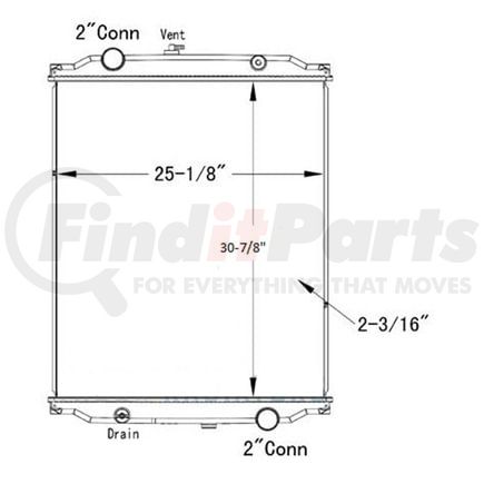 Reach Cooling 42-10444 BLUEBIRD BUS 95-05