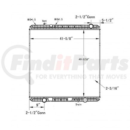 Reach Cooling 42-10520 FREIGHTLINER-STERLING CORONADO CC-CORONADO CD-W110 08-13