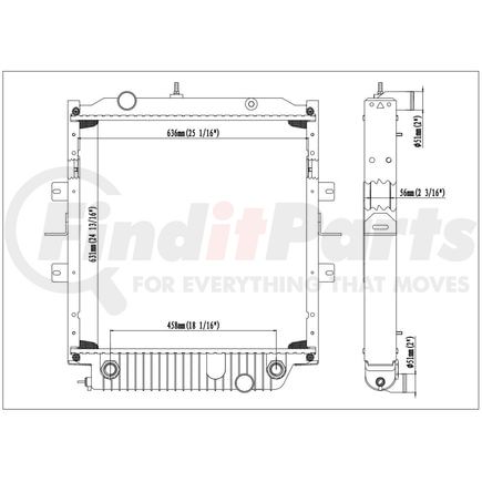 Reach Cooling 42-10656 04-14 Bluebird Vision- CV- and School Bus.