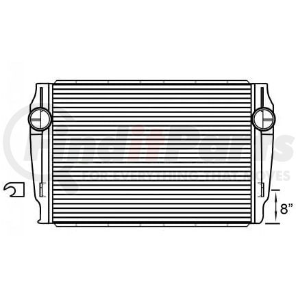 Reach Cooling 61-1353 Charge Air Cooler