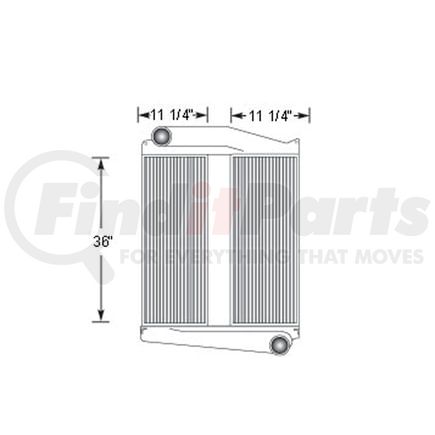 Reach Cooling 61-1369 Charge Air Cooler