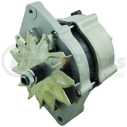 WAI 12223N Alternator - Internal Regulator/External Fan 37 Amp/12 Volt, CW, Negative Ground, w/o Pulley