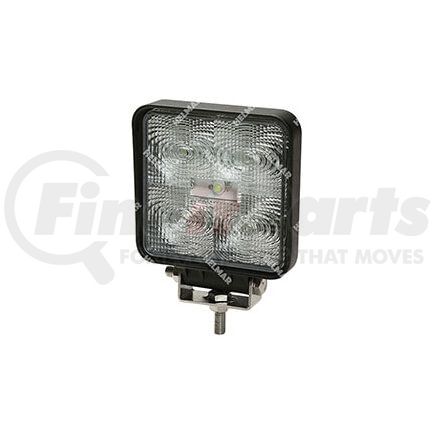 ECCO E92007CS Work Light - 5 LED, Square, Flood Beam, Aluminum Heatsink Housing, 12-24 Volt