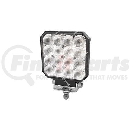 ECCO EW2421W Work Light - 16 LED Square, 1 Bolt Mount, 4 Inch, White, 12-24 Volt