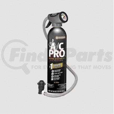 Interdynamics ACP-100V A/C Pro® A/C Recharge Kit - Ultra Synthetic, with Hose & Gauge, 20 Oz.