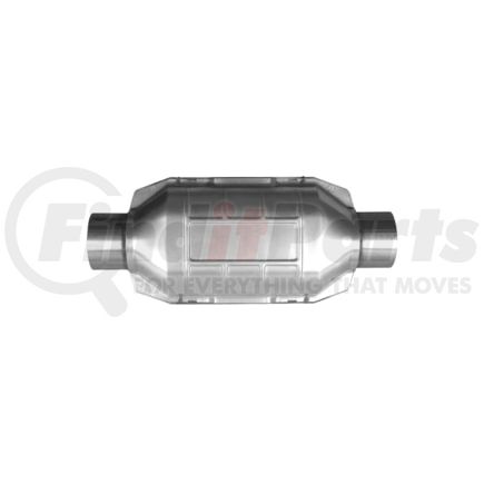 Ansa 602207 Federal / EPA Catalytic Converter - Universal Pre-OBDII Standard Duty - 3.00" ID Neck / 3.00" ID Neck; Oval; 5.9L / 5500; O2 Port: None