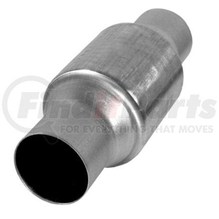 Ansa 602384 Federal / EPA Catalytic Converter - Universal Pre-OBDII Spun Standard Duty - 2.00" ID Neck / 2.00" ID Neck; Round; 5.9L / 5500; O2 Port: None