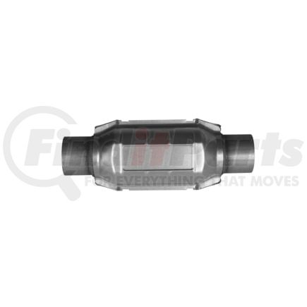 Ansa 602215 Federal / EPA Catalytic Converter - Universal Pre-OBDII Standard Duty - 2.25" ID Neck / 2.25" ID Neck; Round; 5.9L / 5500; O2 Port: None