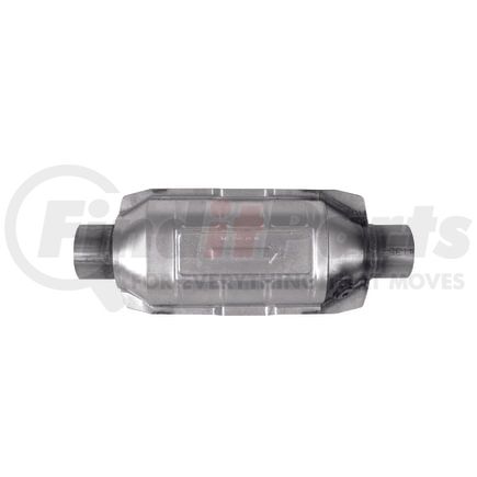 Ansa 608206 Federal / EPA Catalytic Converter - Universal OBDII - 2.50" ID Neck / 2.50" ID Neck; Oval; 5.9L / 6515; O2 Port: 1 - Pass. side