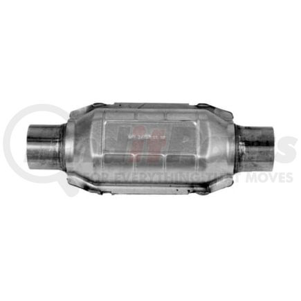 Ansa 608415 Federal / EPA Catalytic Converter - Universal OBDII Enhanced - 2.25" ID Neck / 2.25" ID Neck; Round; 5.9L / 6250; O2 Port: None