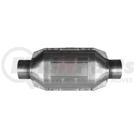 Ansa 609007 Federal / EPA Catalytic Converter - Universal Pre-OBDII Super X Duty - 3.00" ID Neck / 3.00" ID Neck; Oval; 5.9L / 6515; O2 Port: None