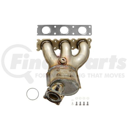 Ansa 641433 Federal / EPA Catalytic Converter - Direct Fit w/ Integrated Manifold