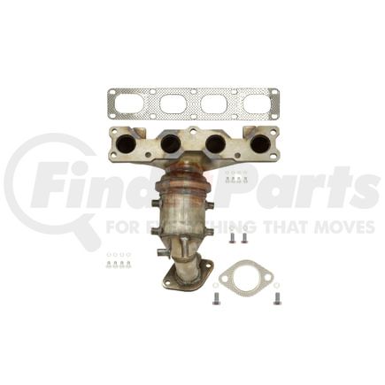 Ansa 641498 Federal / EPA Catalytic Converter - Direct Fit w/ Integrated Manifold