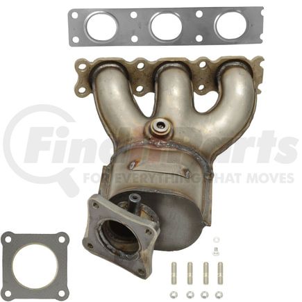 Ansa 641536 Federal / EPA Catalytic Converter - Direct Fit w/ Integrated Manifold