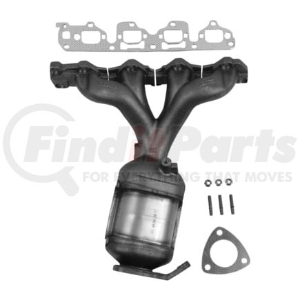 Ansa 642198 Federal / EPA Catalytic Converter - Direct Fit w/ Integrated Manifold