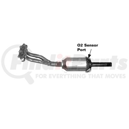 Ansa 645364 Federal / EPA Catalytic Converter - Direct Fit