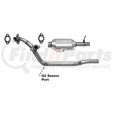 Ansa 645928 Federal / EPA Catalytic Converter - Direct Fit