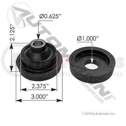 Automann M461969 Engine Mount Bushing - For Freightliner
