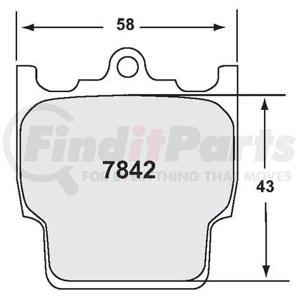 Performance Friction 784.2 CHEVY/GMC PAD