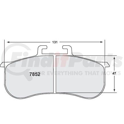 Performance Friction 785.2 CHEVY/GMC PAD