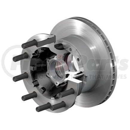 ConMet 10083064 Iron Conventional Hub/Rotor FF Front