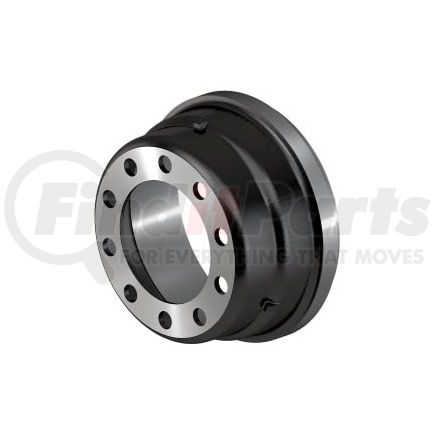 ConMet 107863 Brake Drum - Front, Full Cast, 15.0 in. dia. x 6.0 in. Width, 10-Bolt Holes