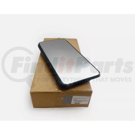 International 2514725C3 Door Mirror Glass - Main Glass Assembly With Retainer, Navistar Compatible