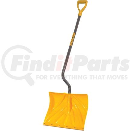 Ames True Temper 1603072 Snow Shovel - 18" Ergonomic Poly Blade Combo, with Steel D-Grip Handle