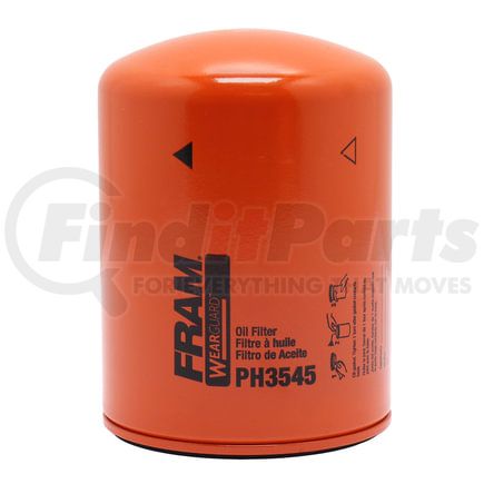 FRAM PH3545 Engine Oil Filter + Cross Reference | FinditParts