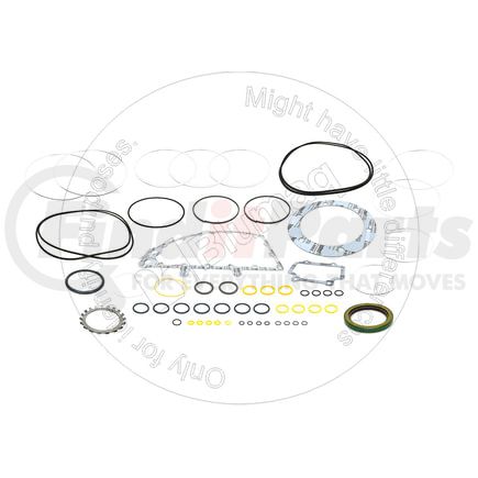 Blumaq 155-8691 Automatic Transmission Gasket Set - 12.2 in x 3.15 in, Fit for Caterpillar Applications