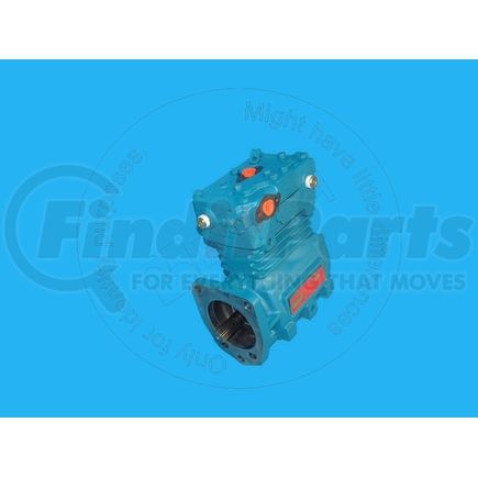 Blumaq 160-9845 Air Brake Compressor - 16.5 CFM Displacement at 1250 RPM, for Two Cylinder