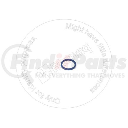 Blumaq 167-2297 U-Cup Seal - Type A Shape, 1.77 in. ID, 2.15 in. OD