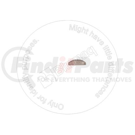 Blumaq 1B-8742 Woodruff Key - 1022-1 mm. Key Size