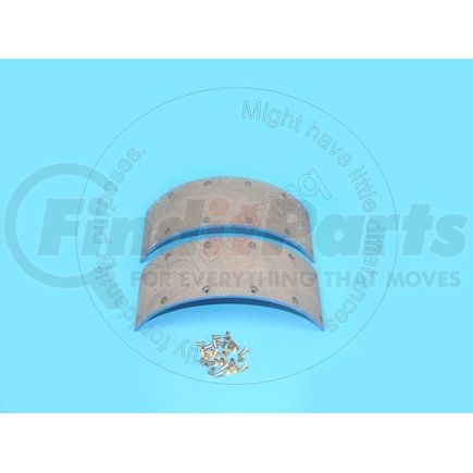 Blumaq 3K-9508 Drum Brake Shoe and Lining Kit - fits Caterpillar Wheel Loader 900 Series