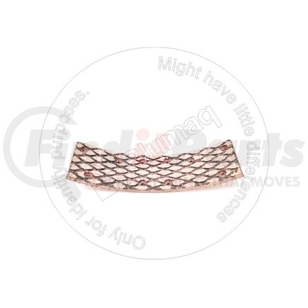 Blumaq 1P-4804 Drum Brake Shoe Lining - 11.1 in x 6.4 in x 3.6 in, Fit for Caterpillar Applications