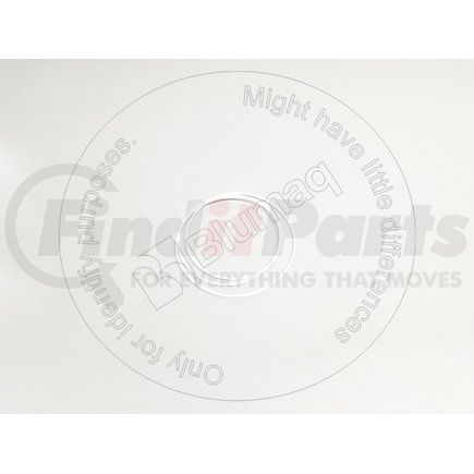 Blumaq 1S-7347 Multi-Purpose Seal Ring - 314.33 mm. OD