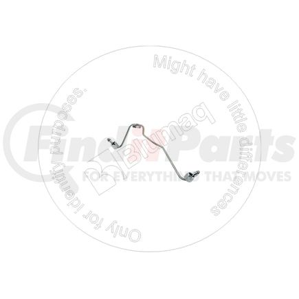 Blumaq 1W-7123 Fuel Injector Line - 12" Long, 1.6 mm. ID, No. 3 Cylinder