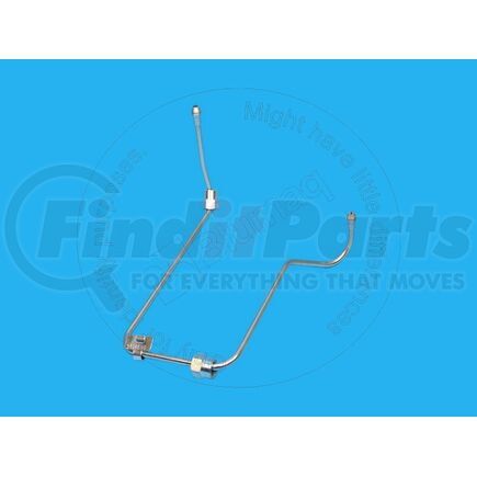 Blumaq 212-8599 Fuel Line - Steel, Multi-Bend, 0.24" OD, with Fittings on Both End