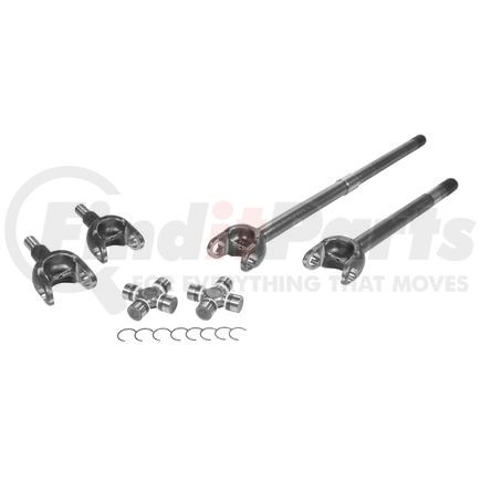 Yukon YAW24172 Yukon Chromoly Front Axle Kit for JL/JT Rubicon Dana 44; 32 Spline; w/FAD Delete